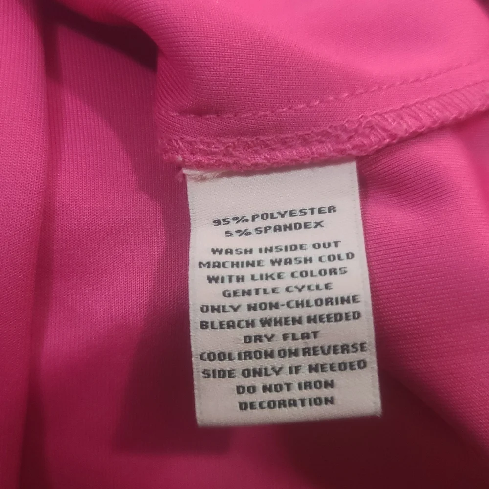 Juicy Couture Pink Meow Long Sleeve Shirt Sequins Size Large - Picture 15 of 16